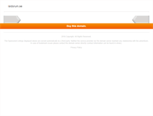 Tablet Screenshot of isidorum.se
